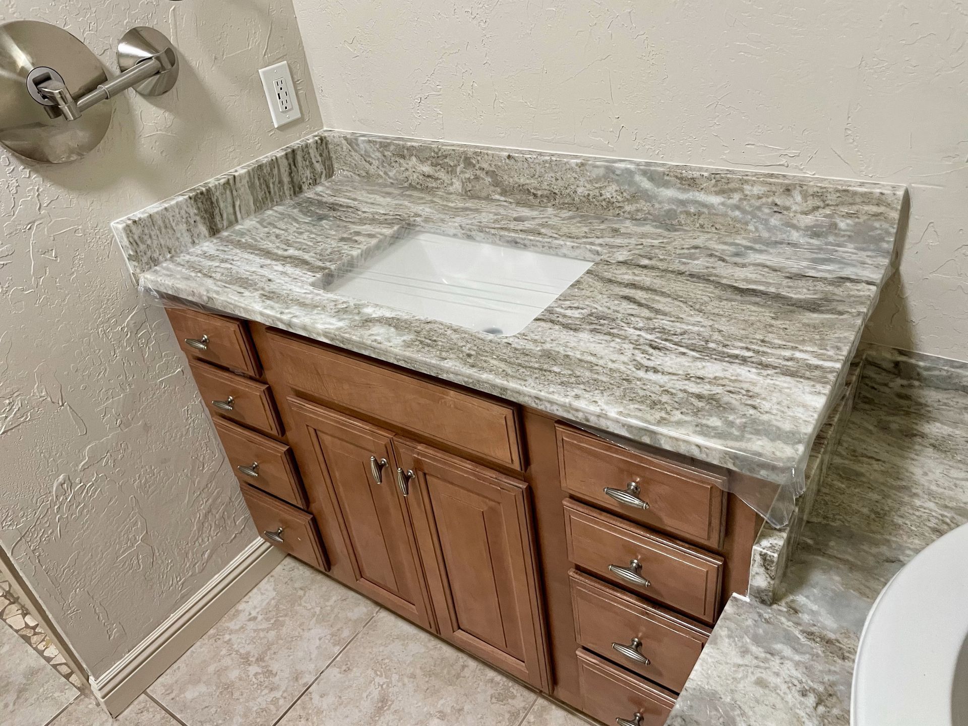 StoneKing Granite installs natural granite countertops in Lubbock TX.