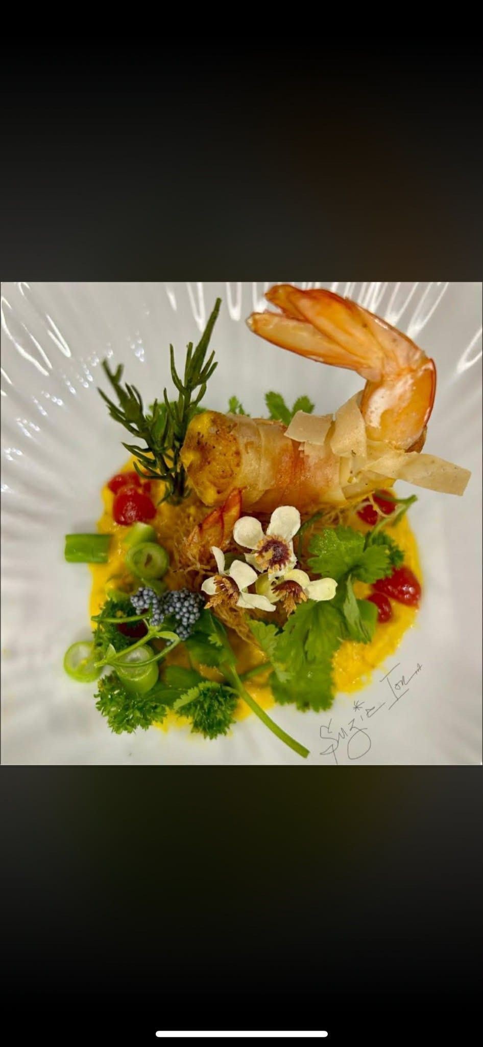 Prawn Wrapped with Karaiti Pastry