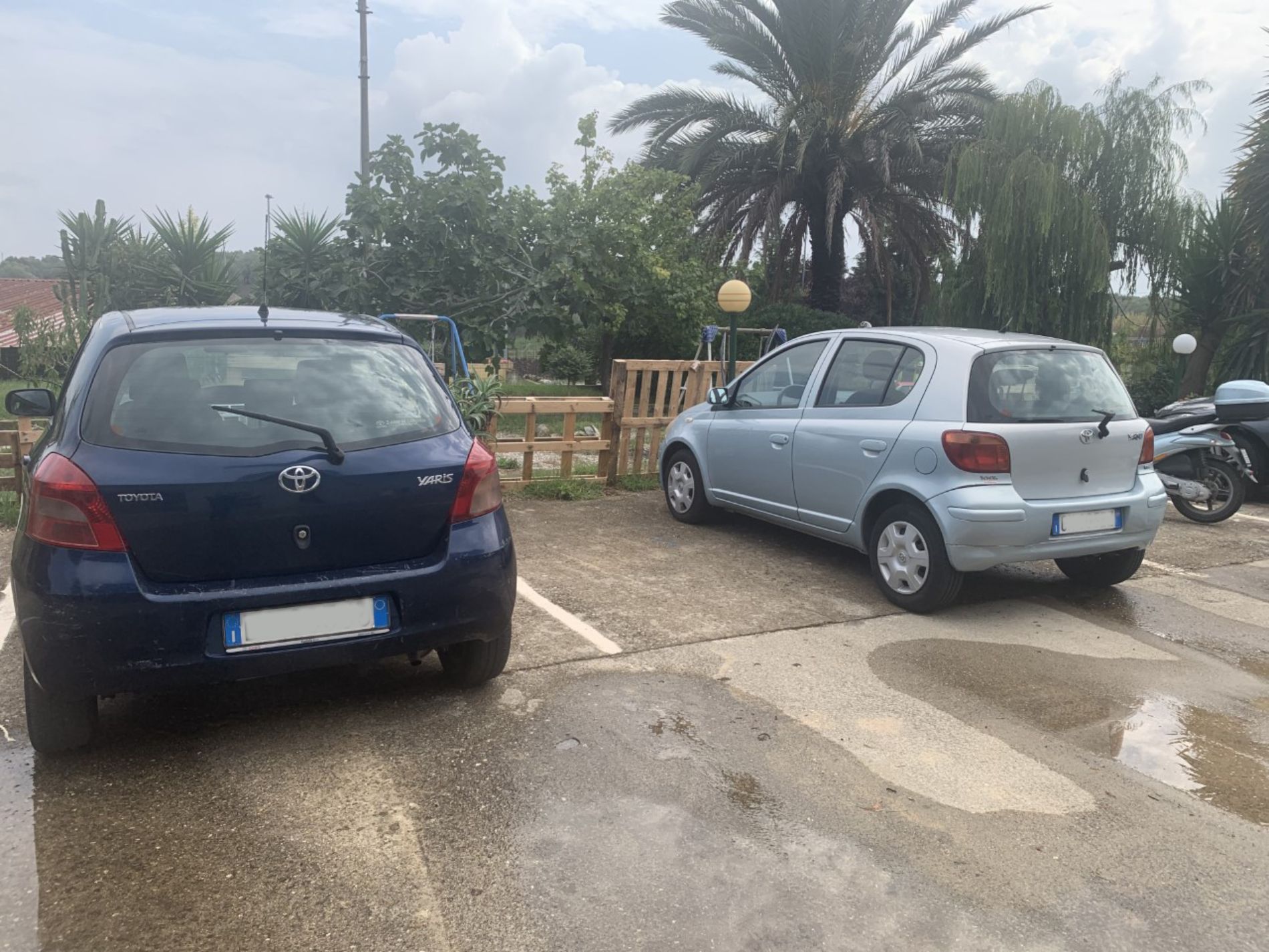 parcheggio riservato