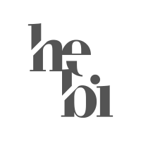 É um logotipo para uma empresa chamada he bi.