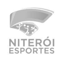 A black and white logo for niterói esportes