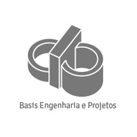 A logo for a company called basis engenharia e projetos