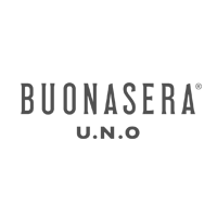 É o logotipo de uma empresa chamada buonasera uno.