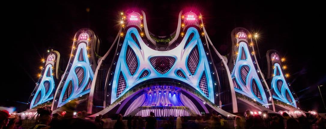 O palco alternativo do Rock in Rio, oferecendo uma variedade de gêneros musicais para todos os gostos.