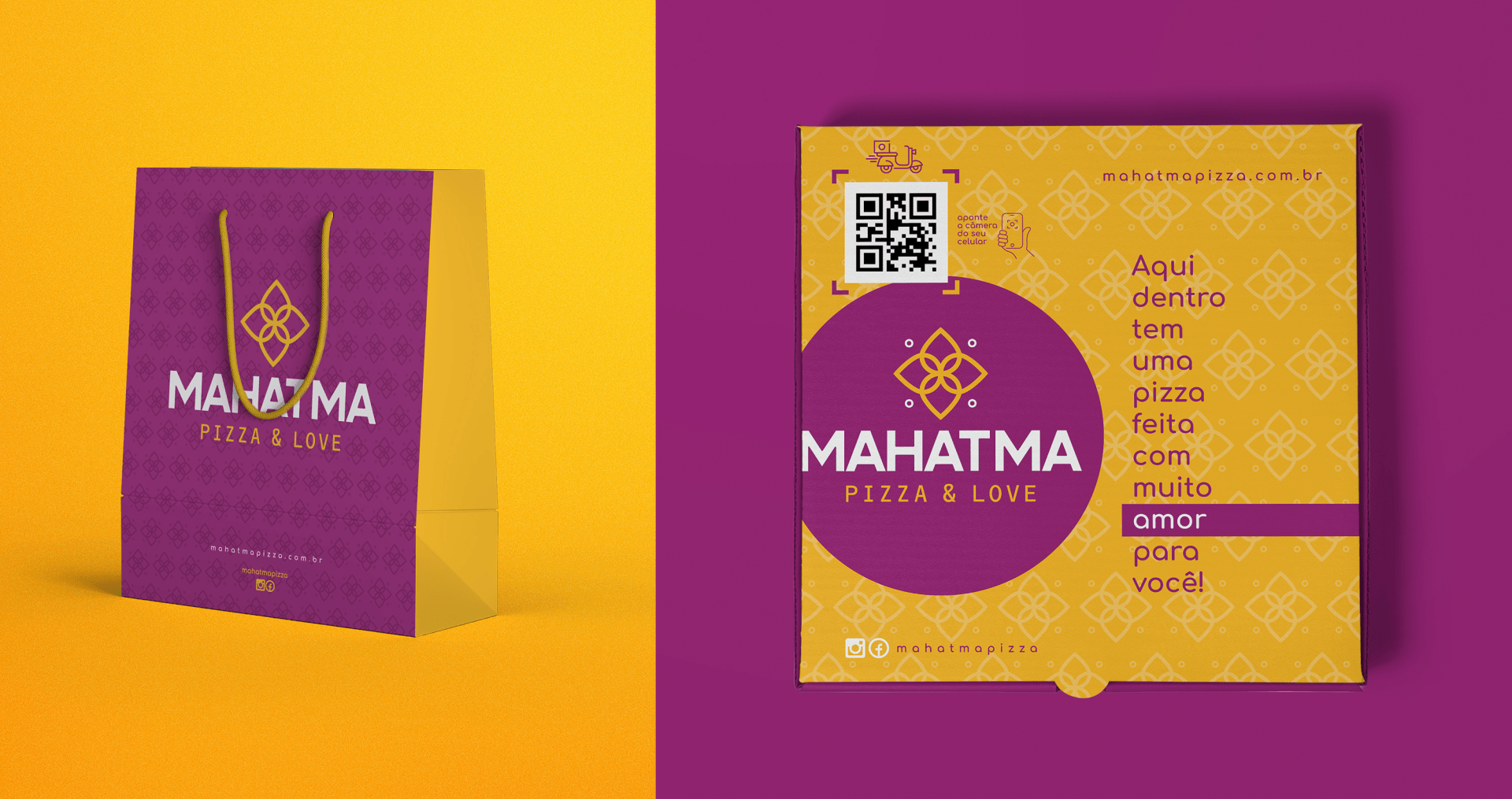 Mahatma Pizzas Design