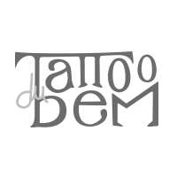 Um logotipo em preto e branco para uma empresa chamada tattoo du dem.