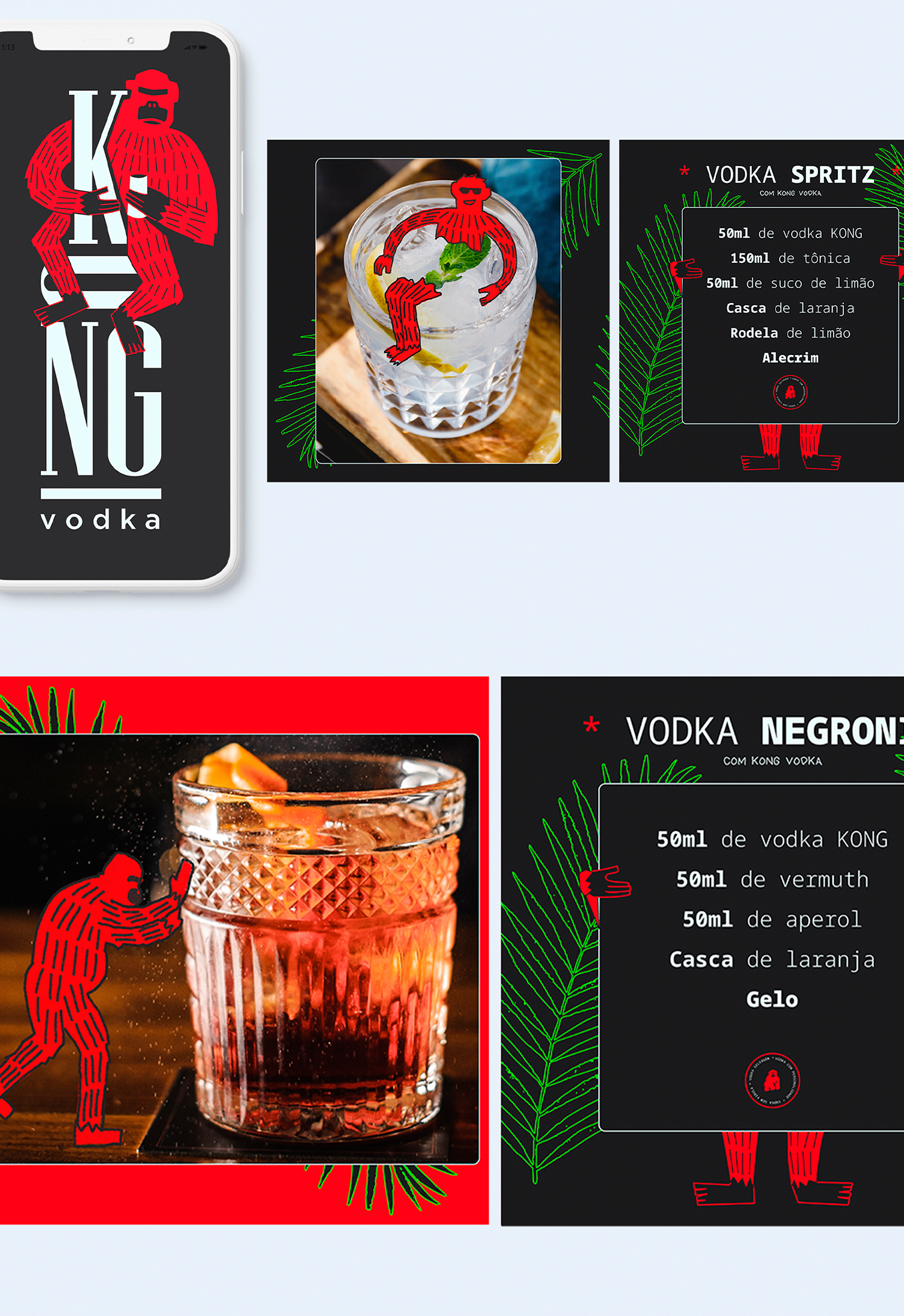 KONG Vodka Design