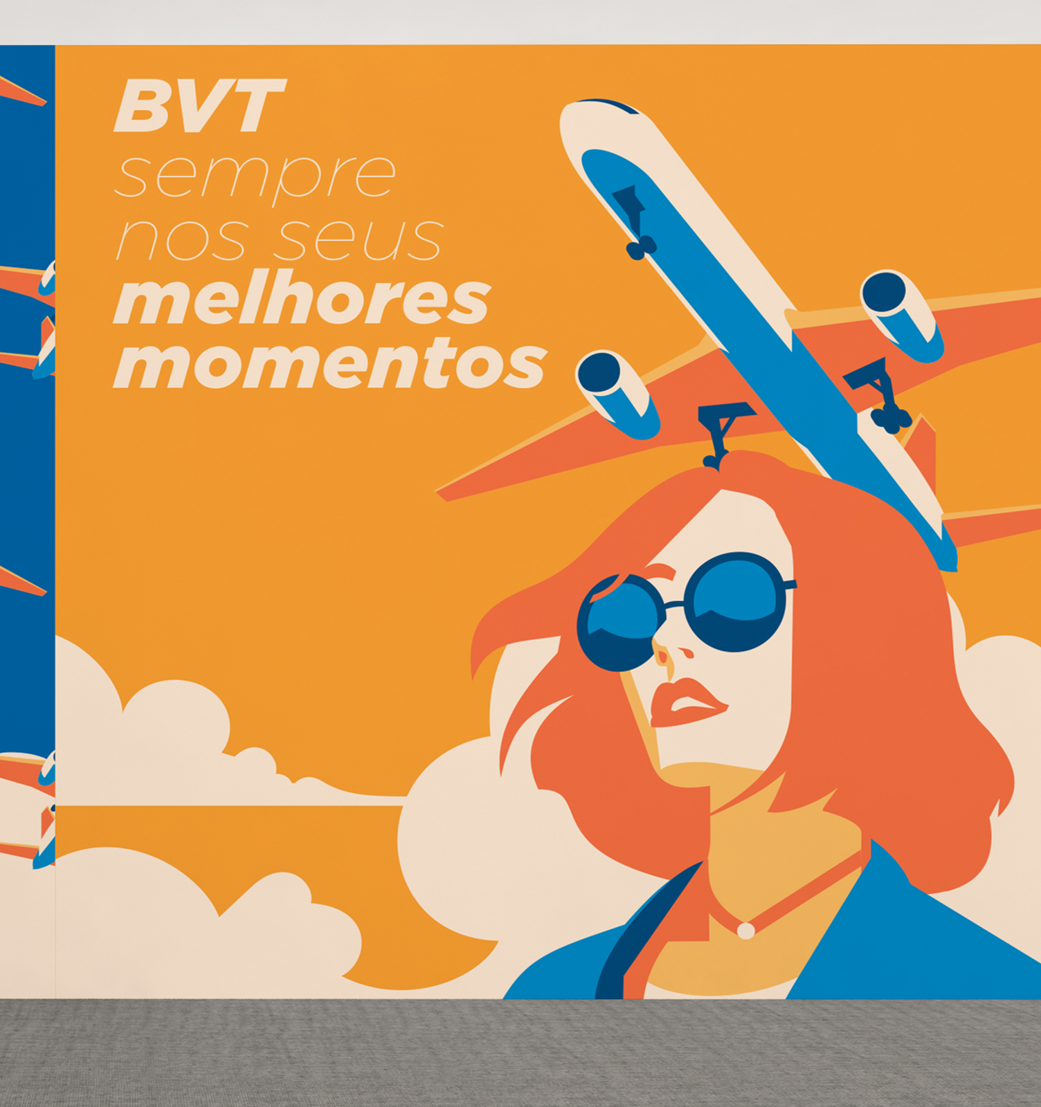 A poster that says bvt sempre nos seus melhores momentos