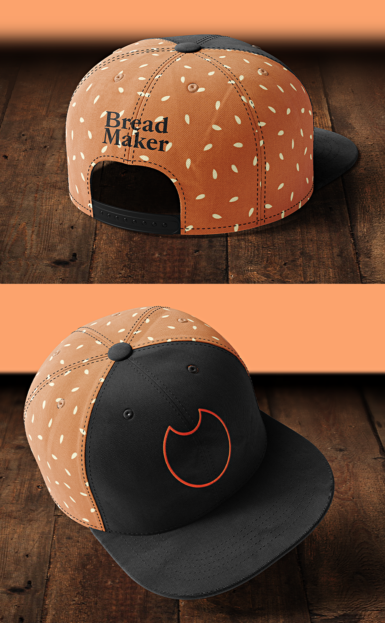 Um homem está segurando um hambúrguer na frente de uma multidão de pessoas.