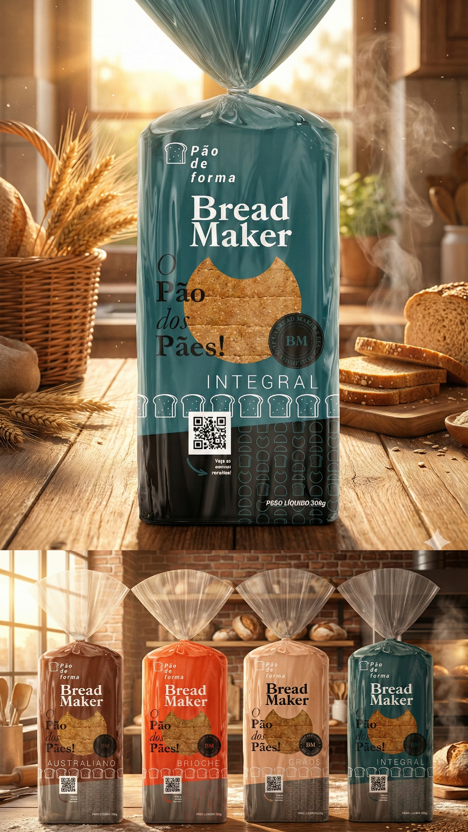 Um homem está segurando um hambúrguer na frente de uma multidão de pessoas.