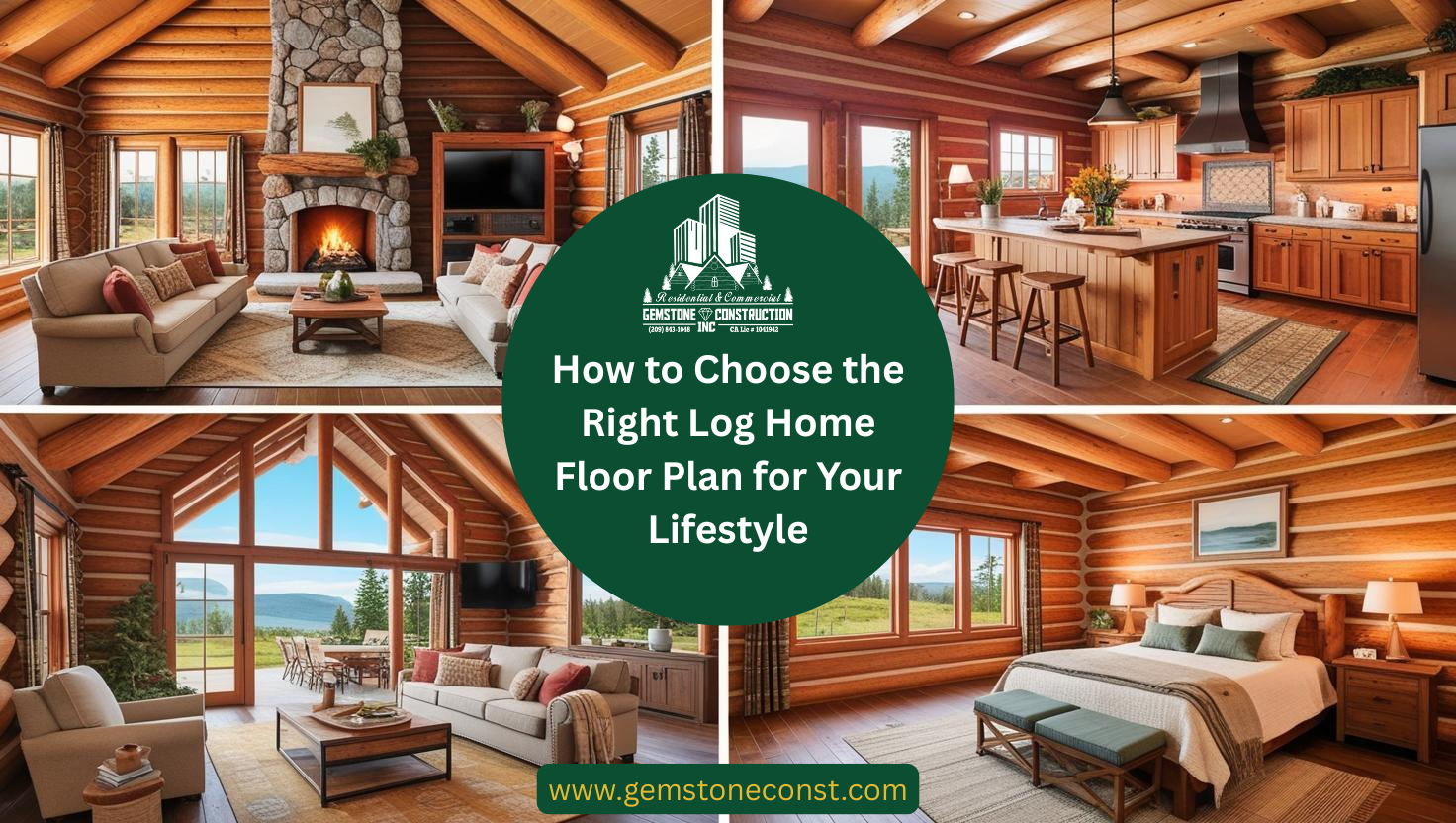 How to Choose the Right Log Home Floor Plan for Your Lifestyle