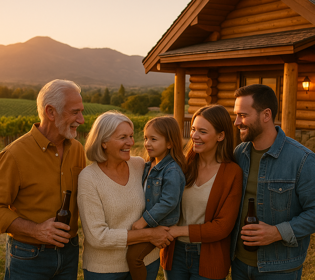 Gemstone Construction the Sacramento log home builders that families love