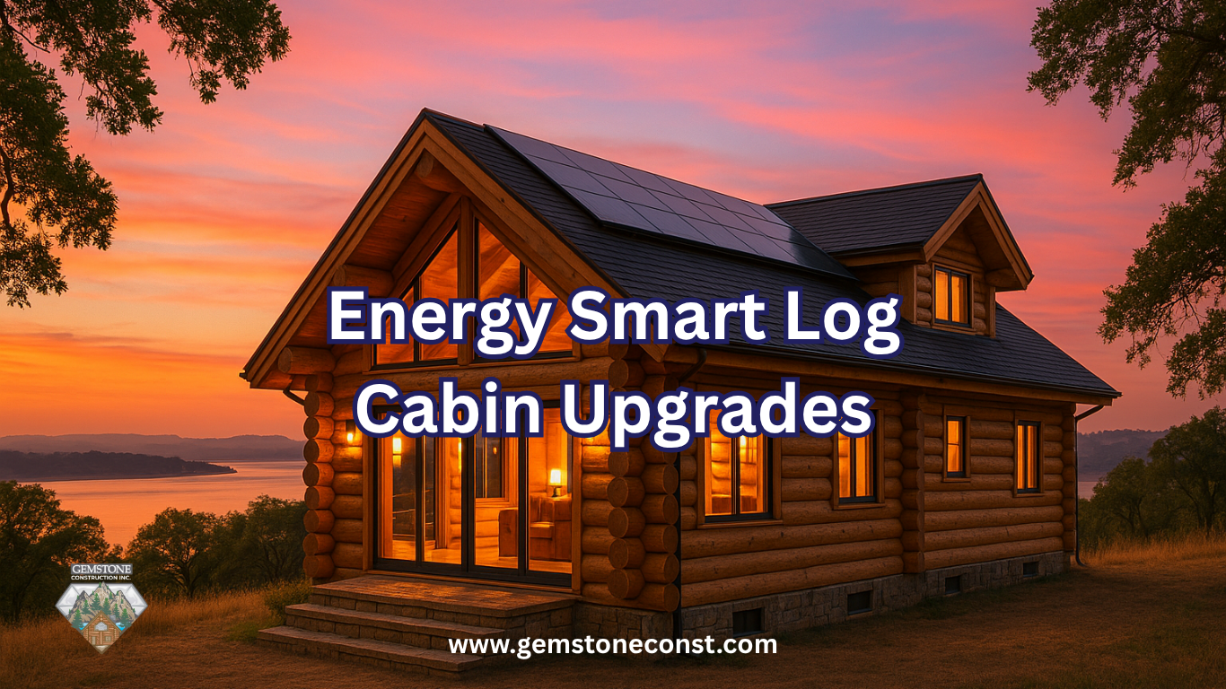 Energy Saving Upgrades for Sacramento Log Cabins
