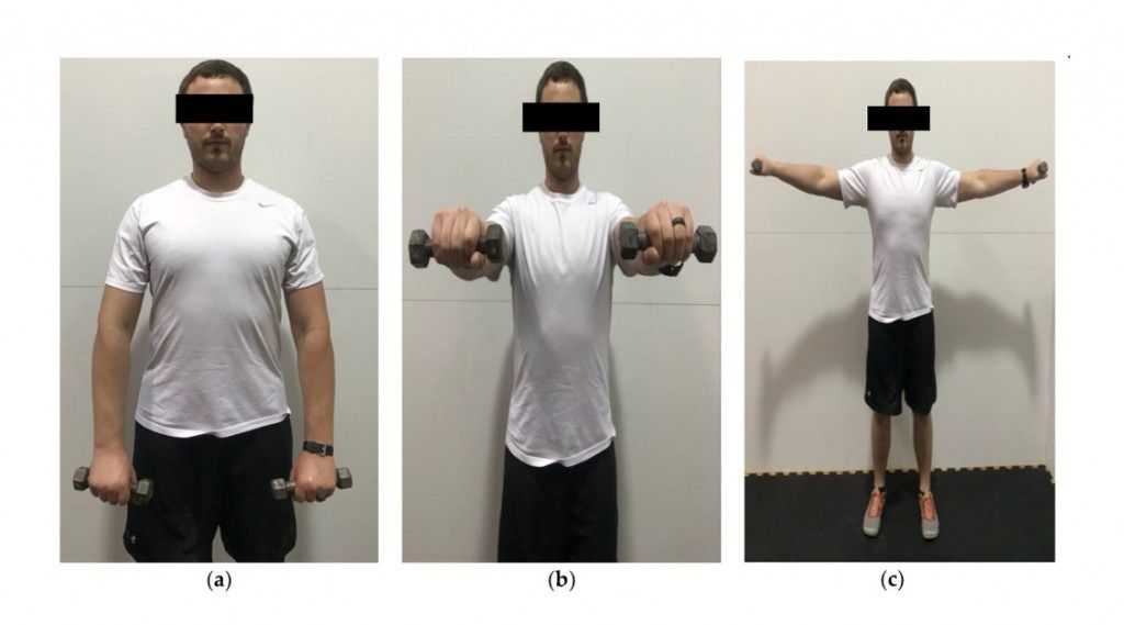 Frontal and lateral raises to help with Thoracic Outlet Syndrome