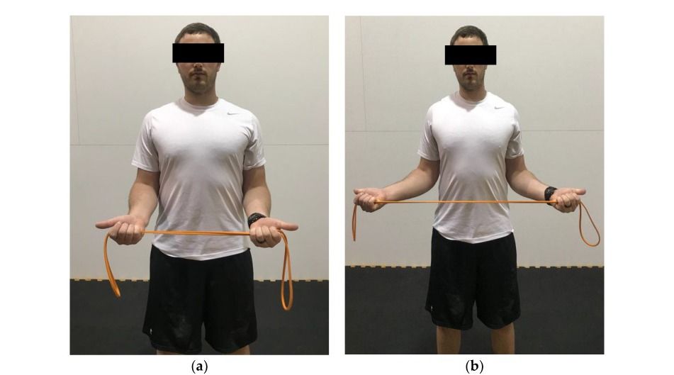 Standing external rotation exercises for Thoracic Outlet Syndrome