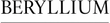 "BERYLLIUM" in white text on black background with a grey underline."