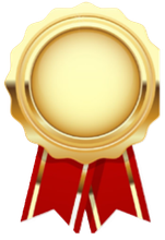 美味雞肉店 | 雞雞家 | 桃園 - 品味極致美味的雞肉料理 | 金色獎章瑤帶，搭配紅色絲帶。