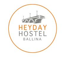 Heyday Hostel Ballina Logo