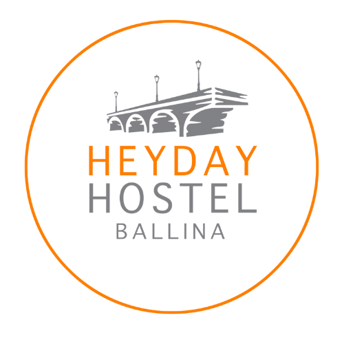 Heyday Hostel Ballina Logo