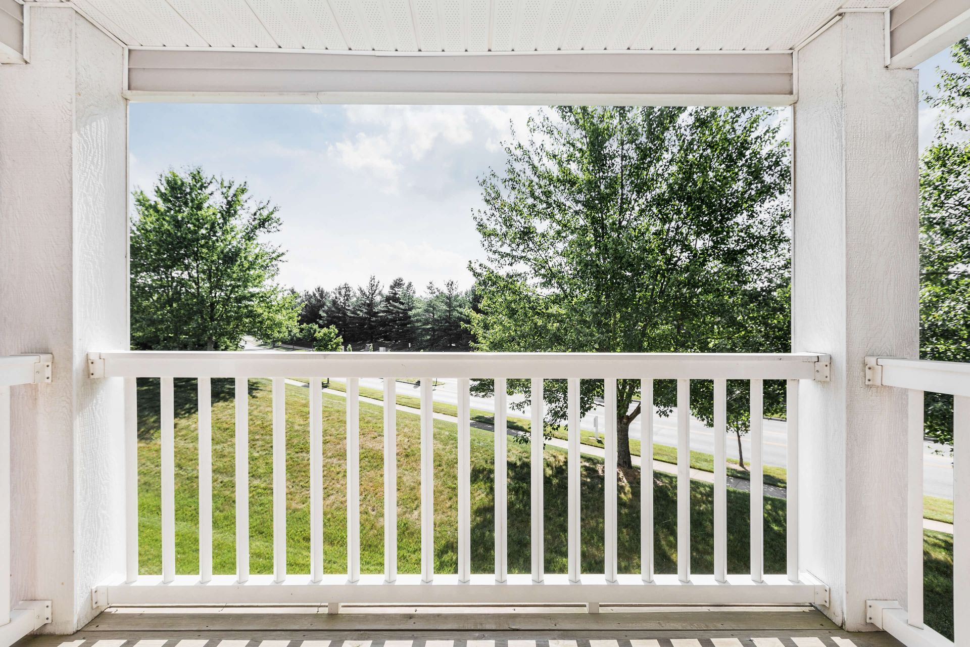 Expansive Private Patio or Balcony