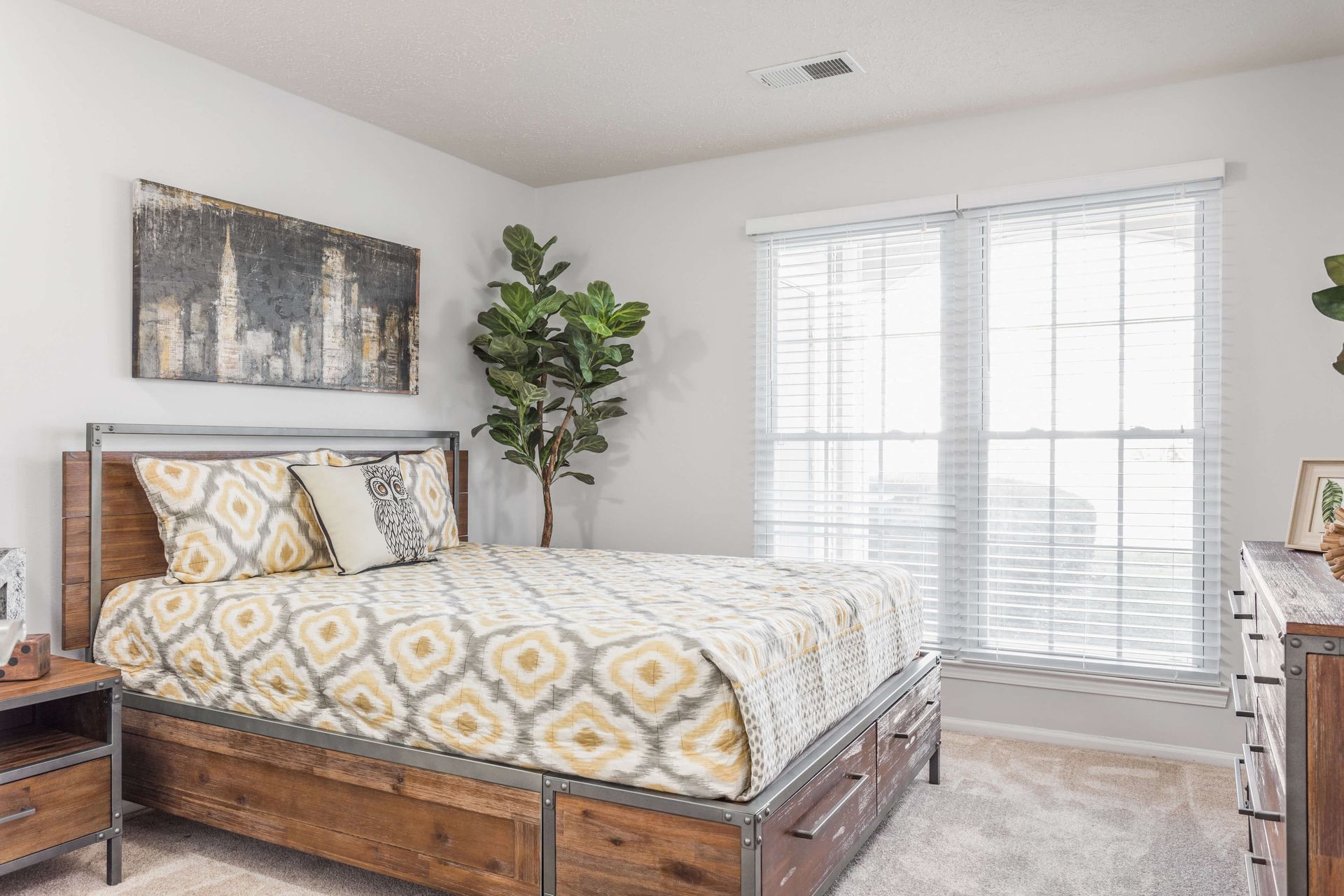 Bedroom with French Doors Available