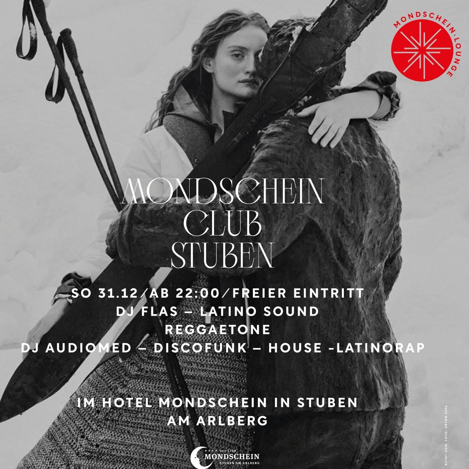 Am 31. Dezember 2023 im Mondscheinclub Stuben
DJ Flas
DJ Audiomed