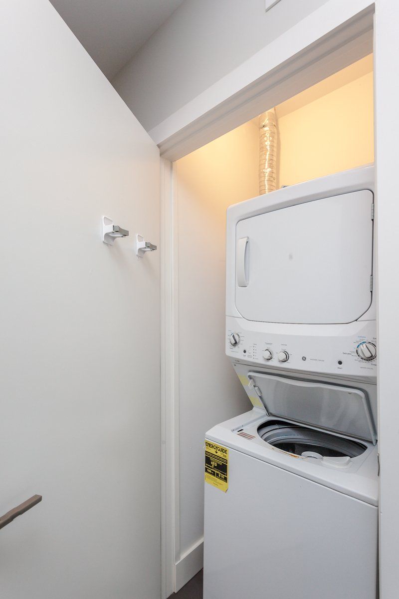 In-unit washer and dryer