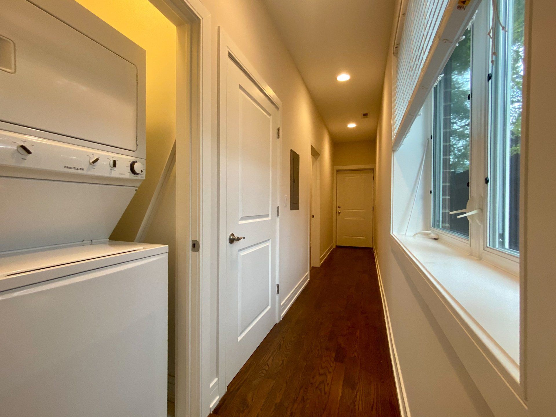 In-unit washer and dryer