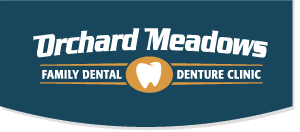 Rome Dental & Implant Center logo: blue tooth with implant, encircled by gray and blue design.