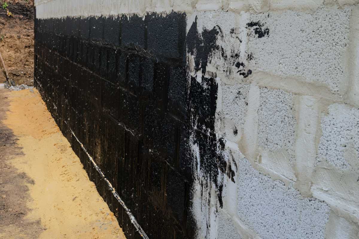 Applying A Protective Waterproof Layer To Ground-Contacting Walls — Bananacoast Waterproofing in Korora, NSW