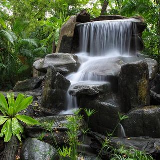 Garden Waterfall — Water Features in Sunshine Coast, QLD
