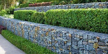 Garden Stone Wall — Stone Masonry in Sunshine Coast, QLD