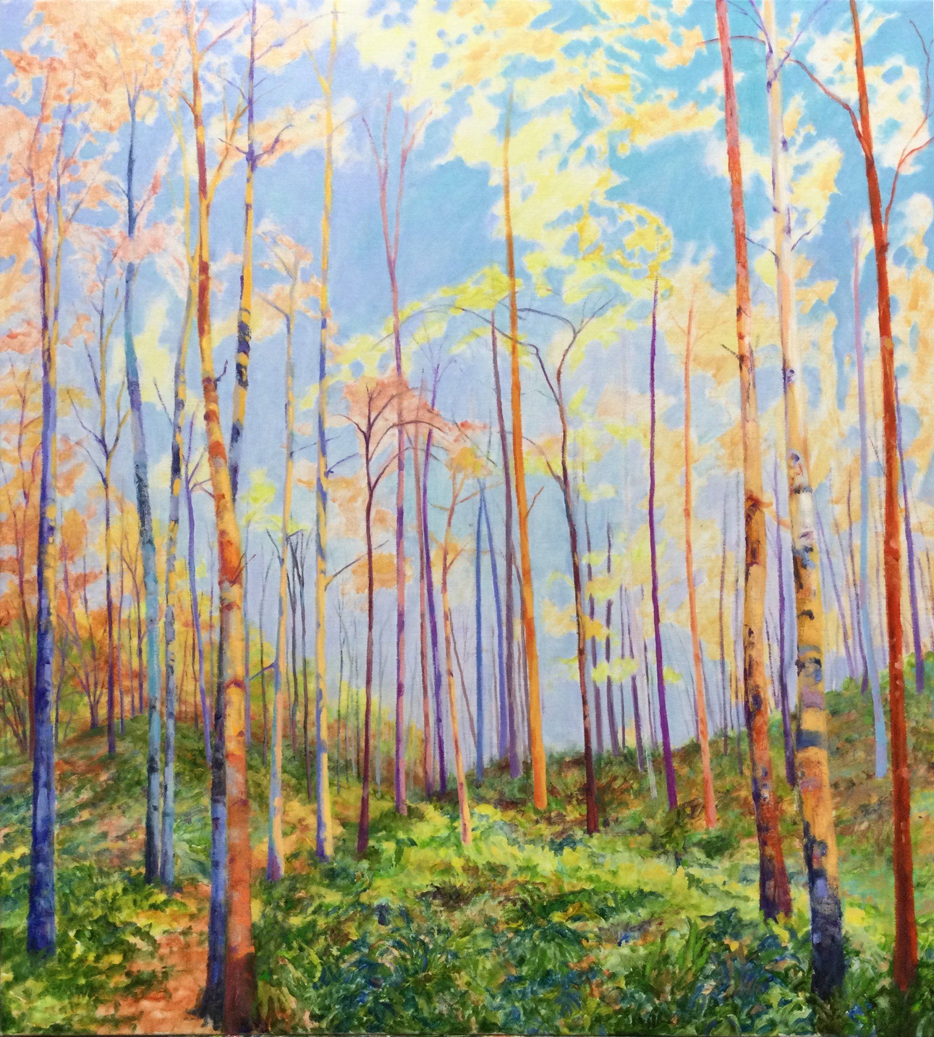 Painting in Progress - Developing Values - John R. Davenport