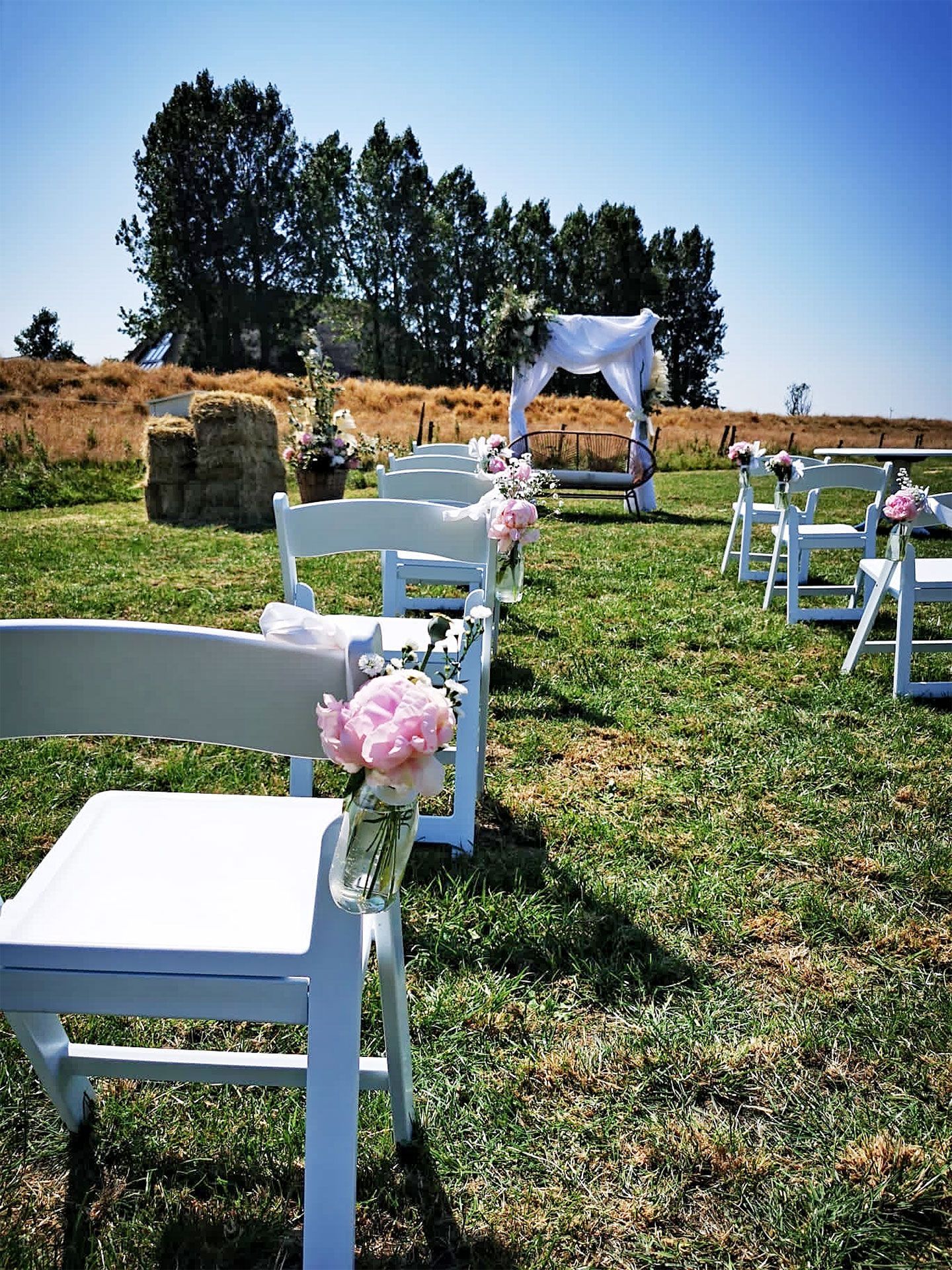 Bloemennis aankleding en decoratie