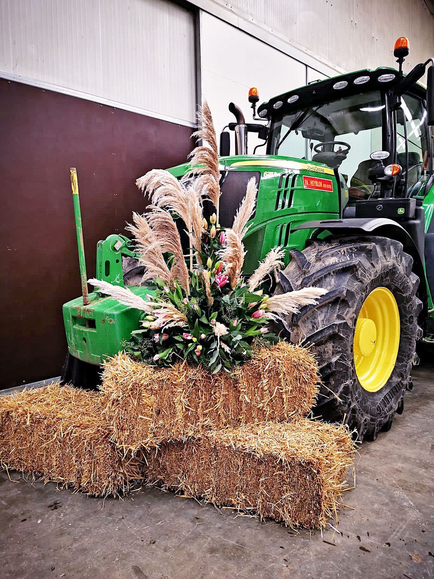 Bloemennis aankleding en decoratie