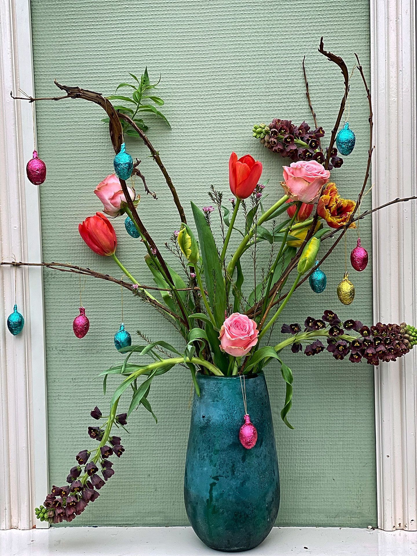 Bloemennis aankleding en decoratie