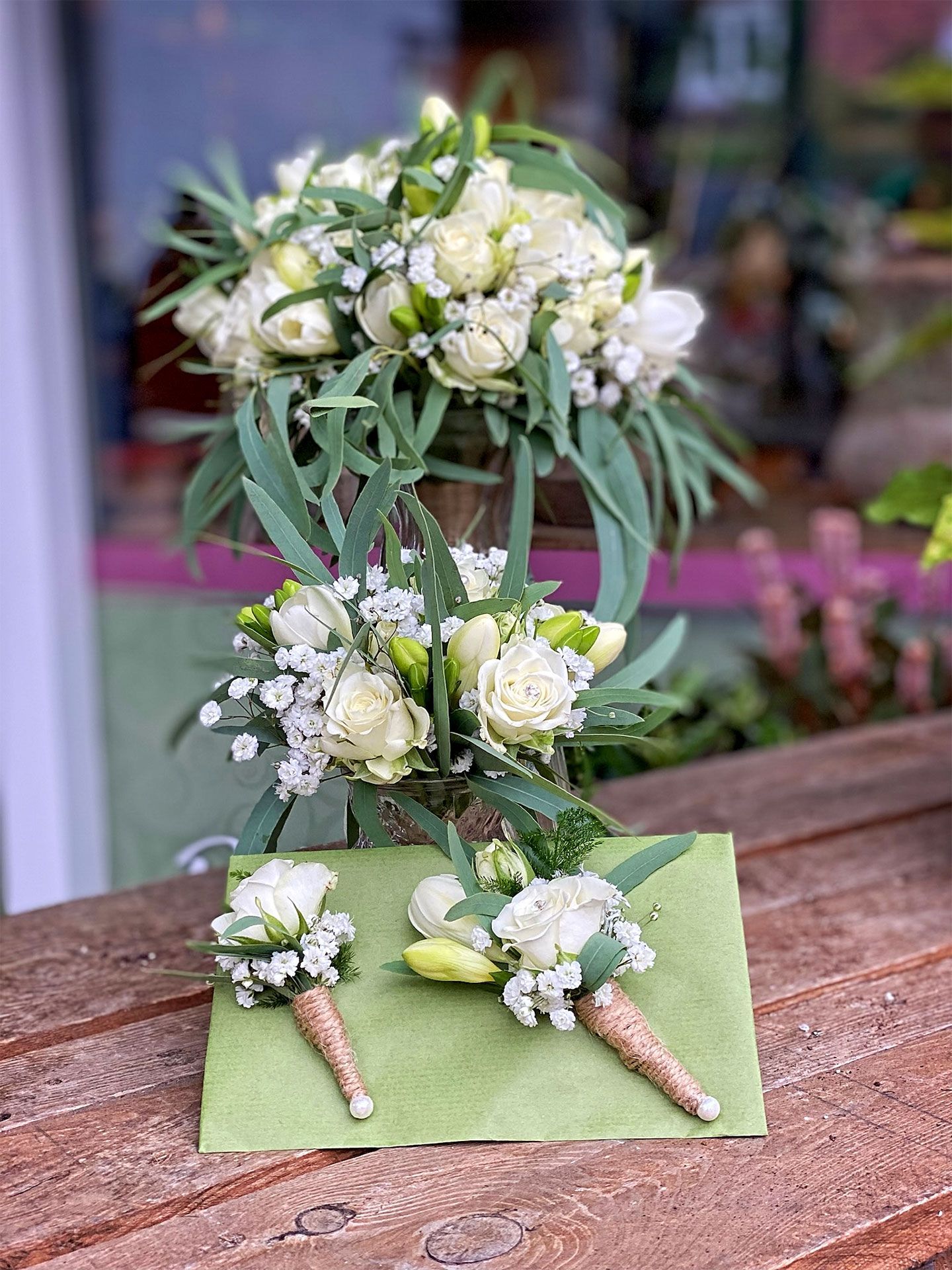 Bloemennis bruidswerk