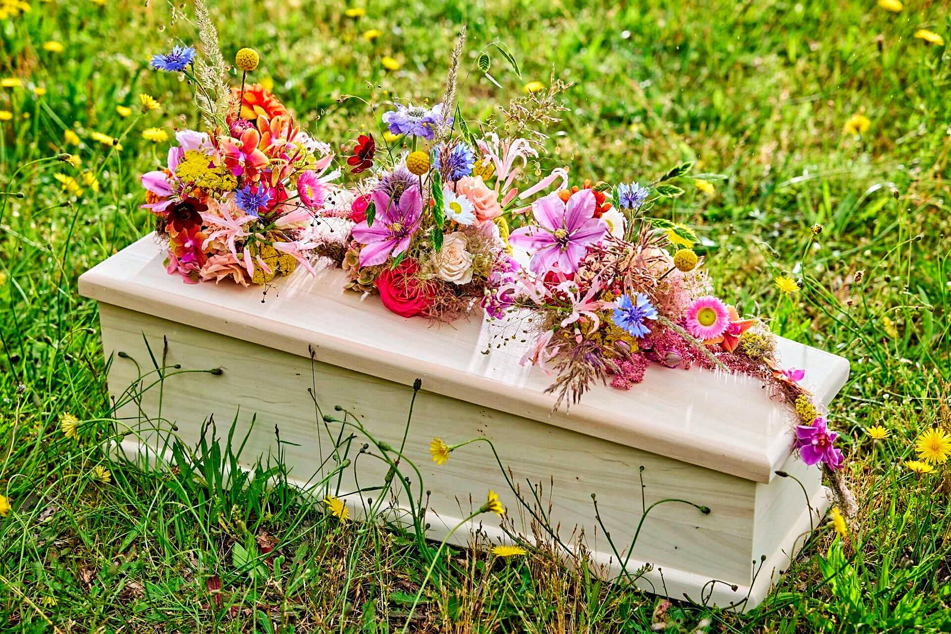 Bloemennis baby & kind Afscheid met Bloemen