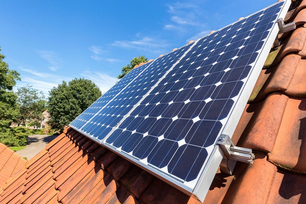 Solar Panel In The Roof — Trusted Electricians in Nowra, NSW