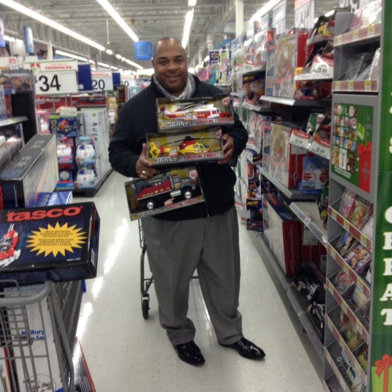 Rickey Buying Gifts