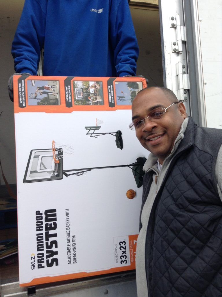 Rickey With Pro Mini Hoop