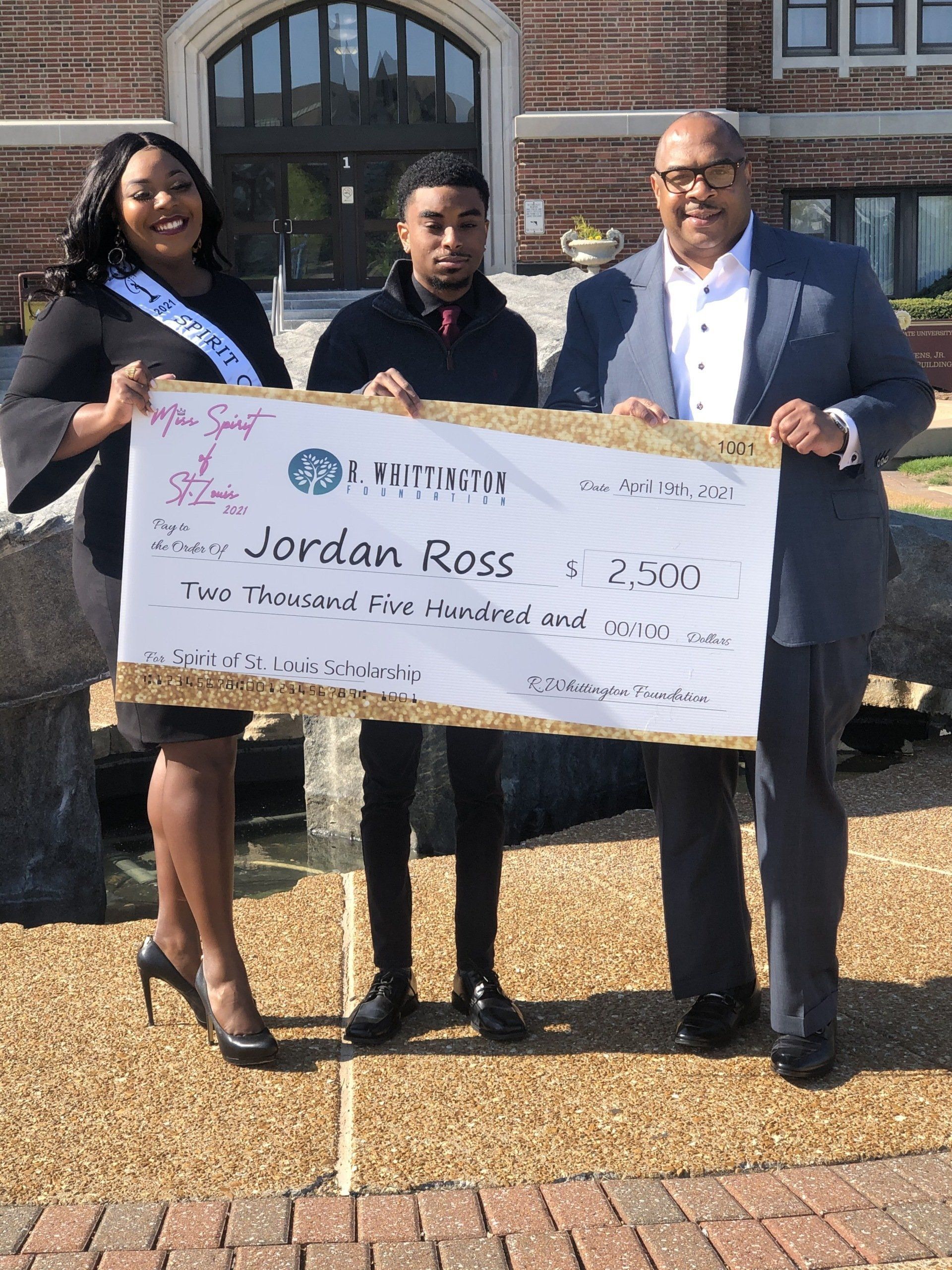 Jordan Ross Spirit of St. Louis Scholarship