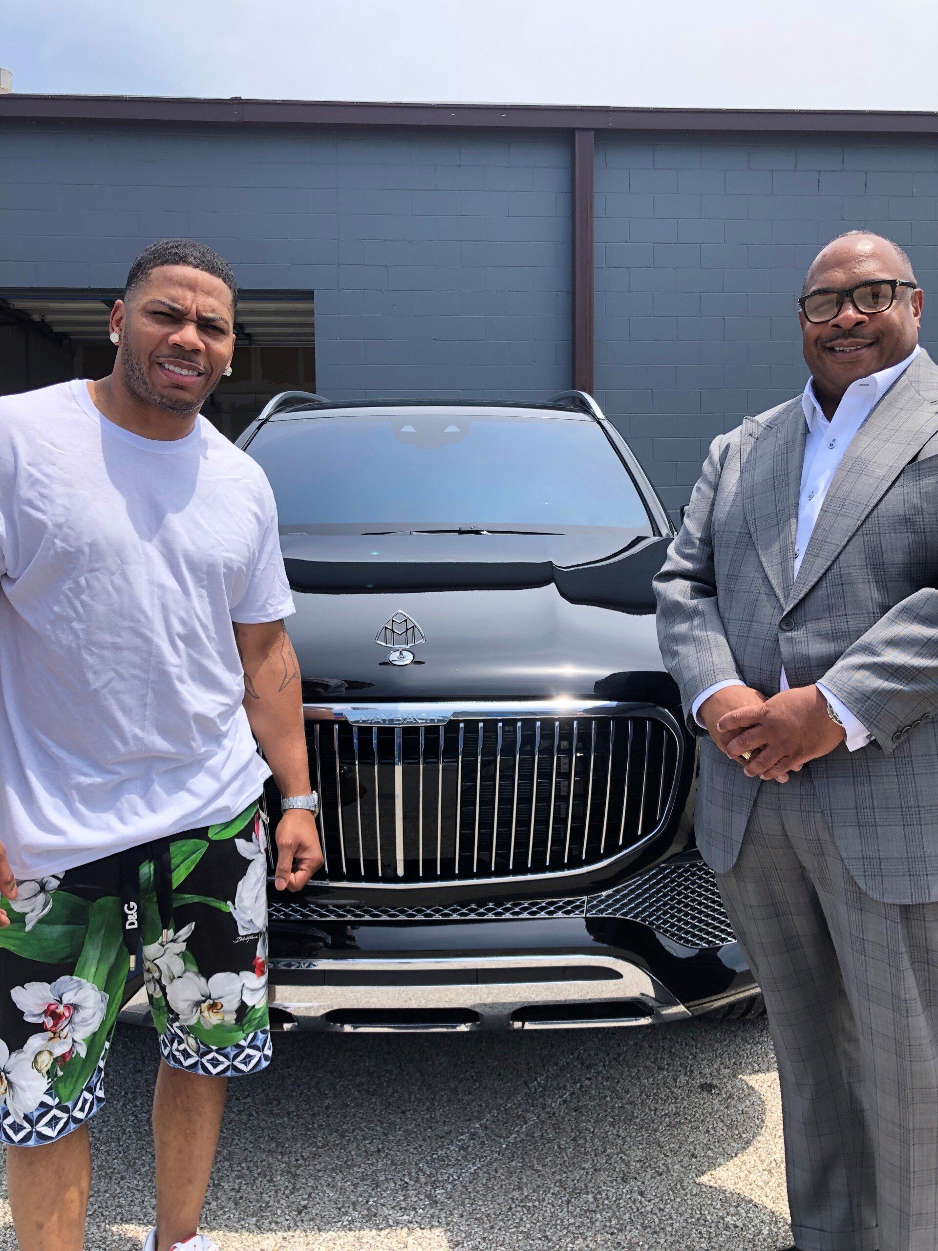 Rickey and Nelly With Maybach