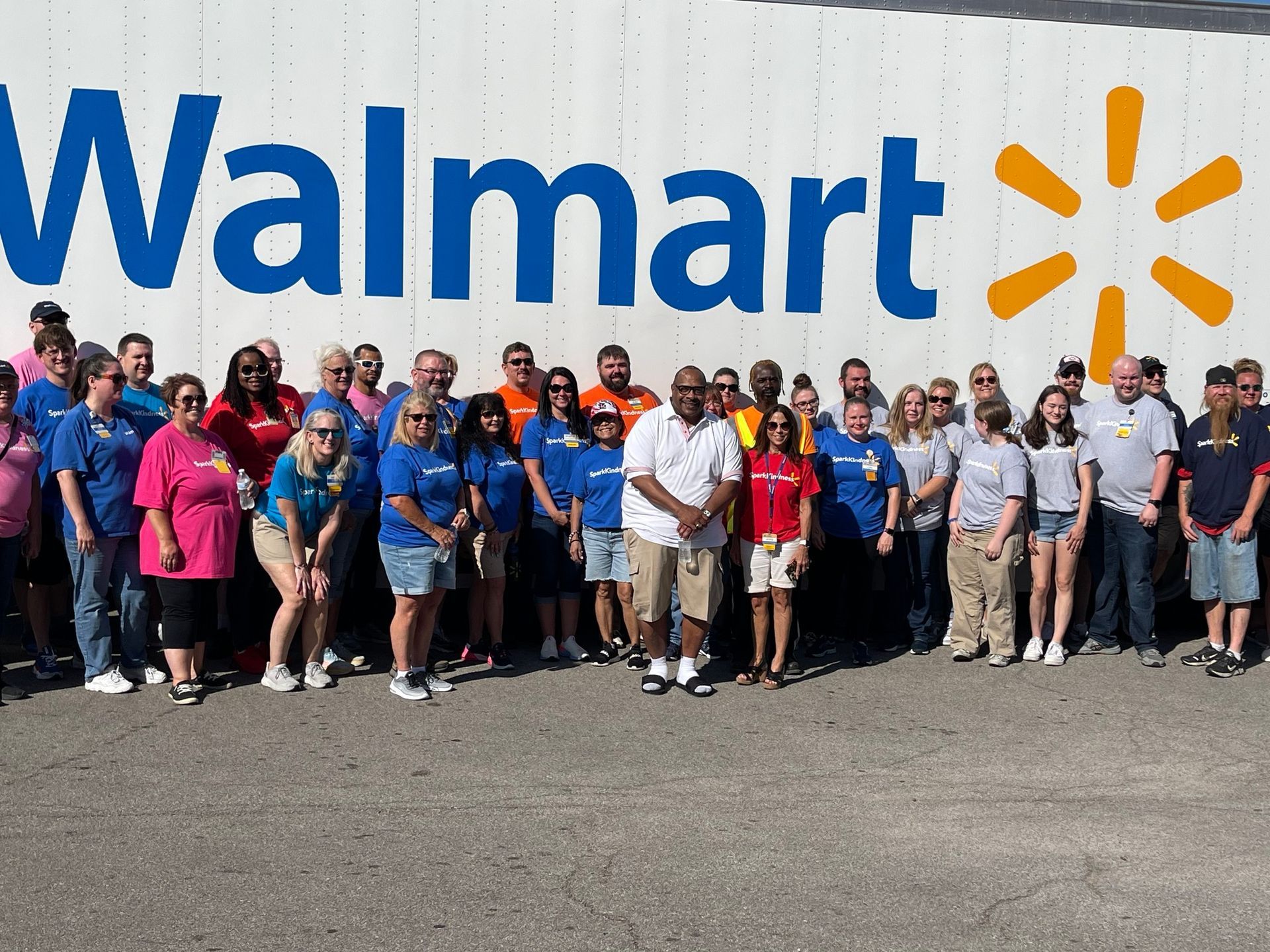 Rickey Whittington and Walmart Employee