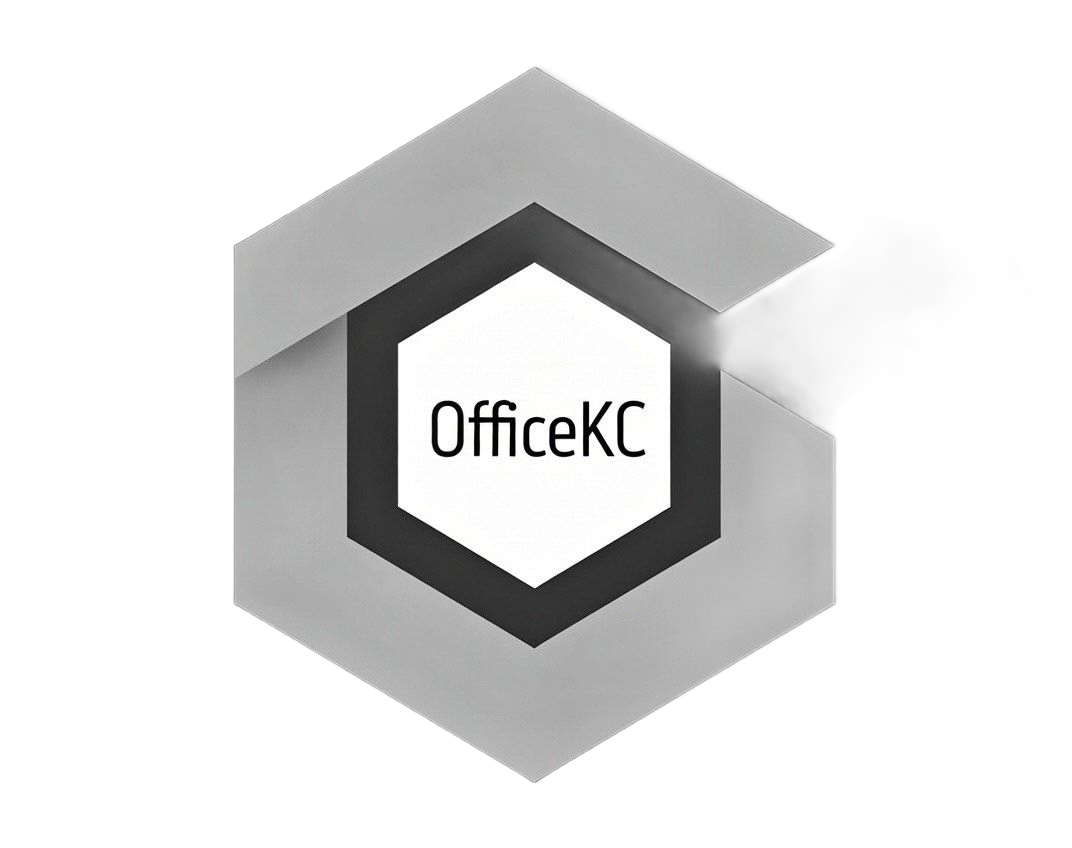 cleanofficeKC commercial office cleaning logo serving Kansas City businesses