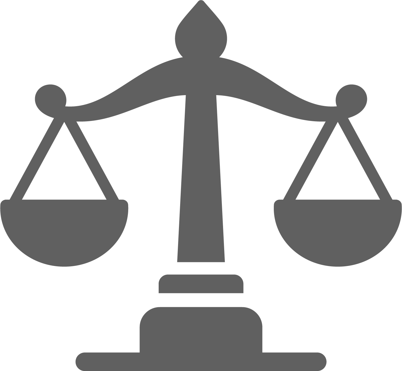 A black and white drawing of a judge 's gavel on a white background.