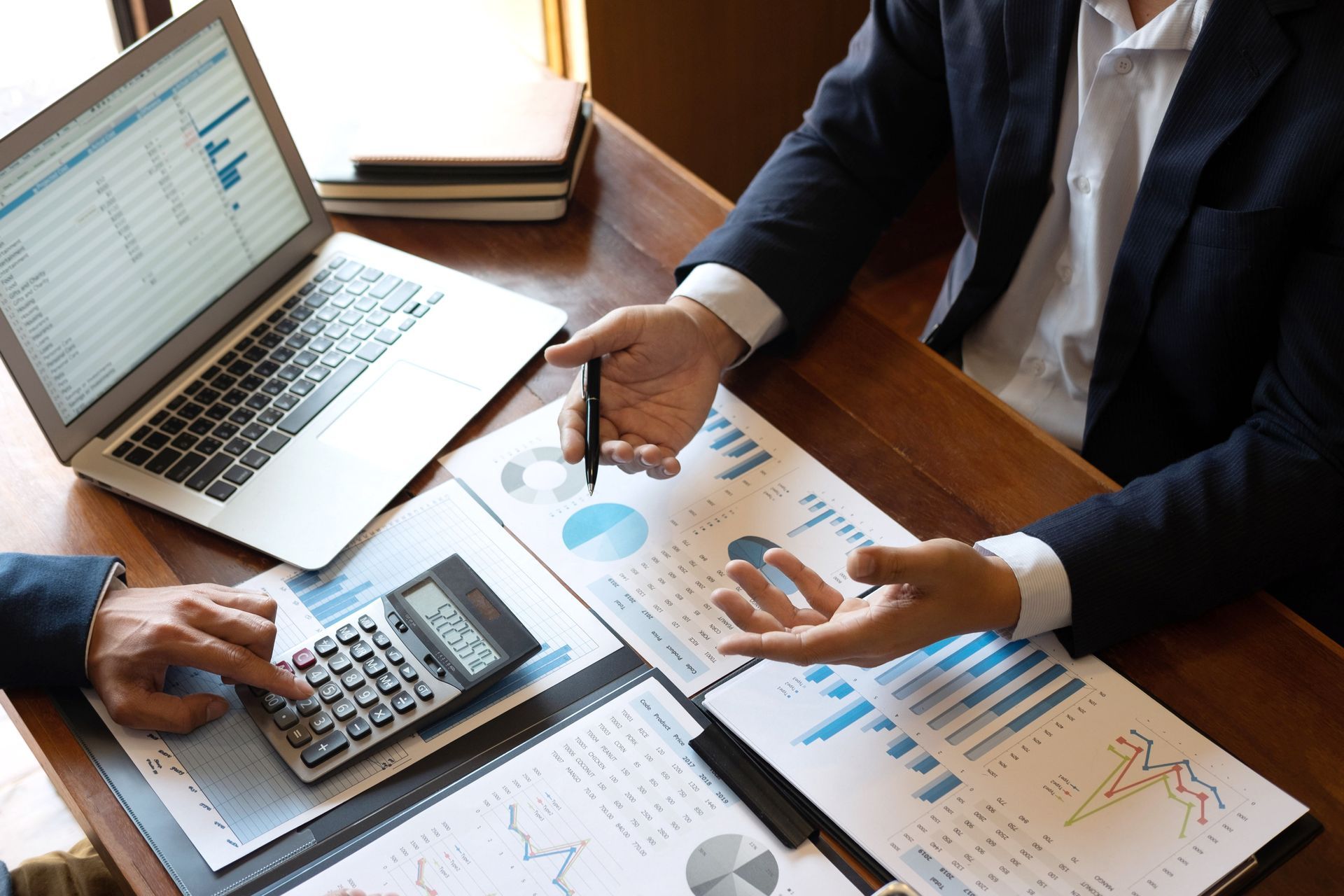 Talking to the accountant