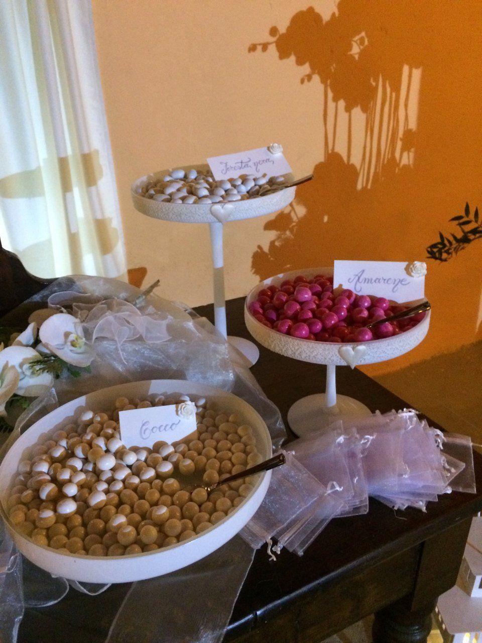 vasta selezione di confetti