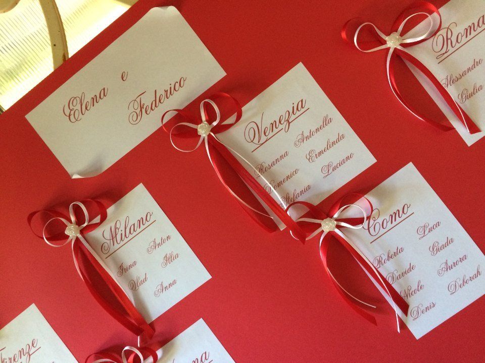 tableau su misura per matrimonio