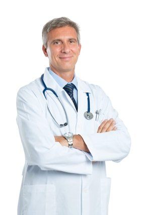 physician with senior patient - medical care in Brandon FL